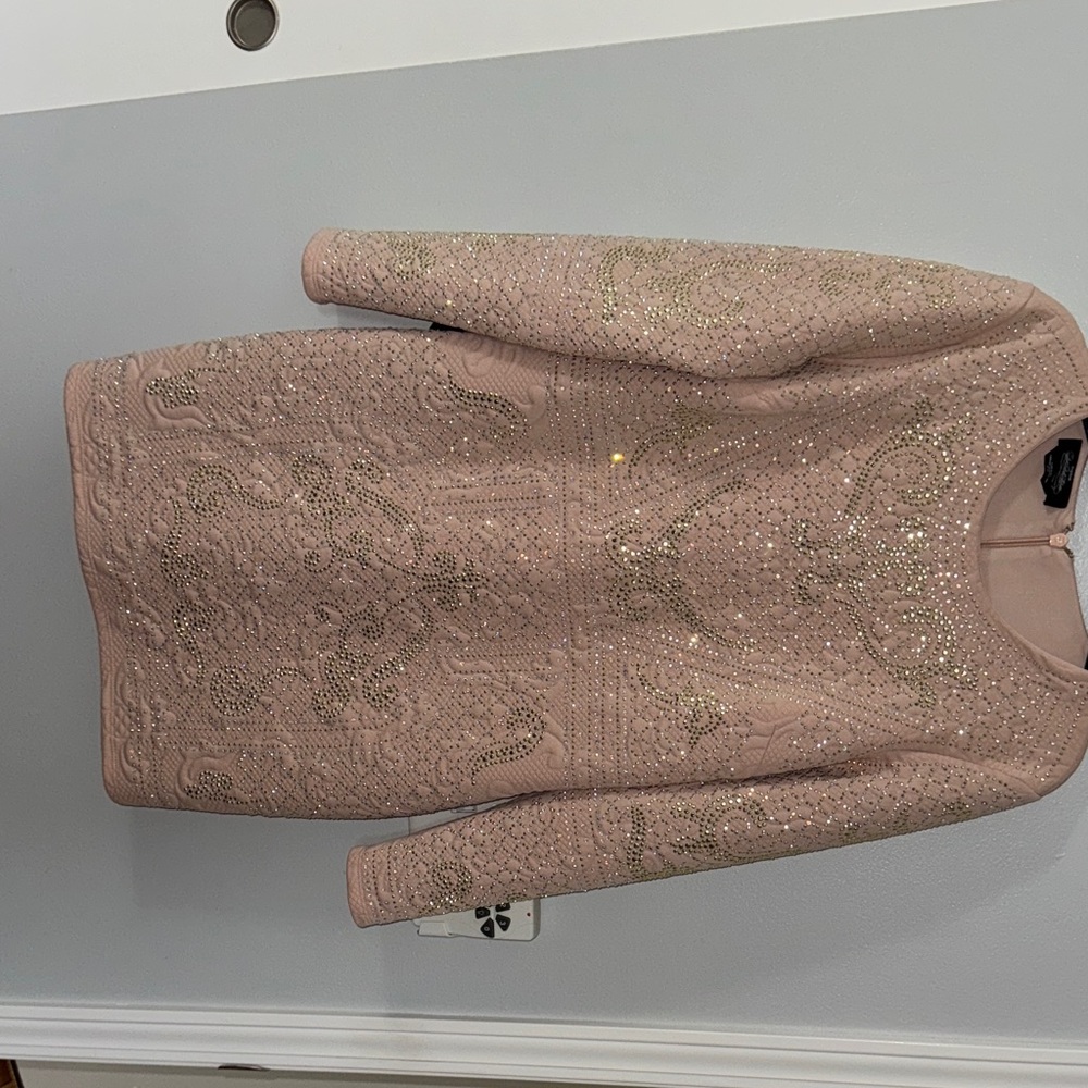 Bebe Pink Embellished Dress